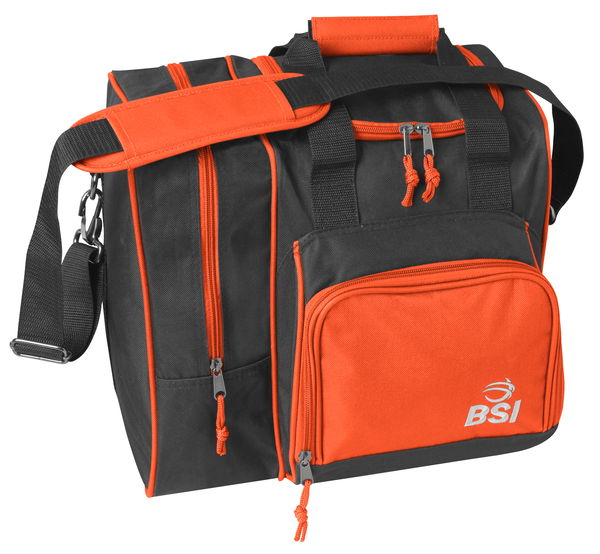 BSI Deluxe Single Tote Orange/Black Main Image