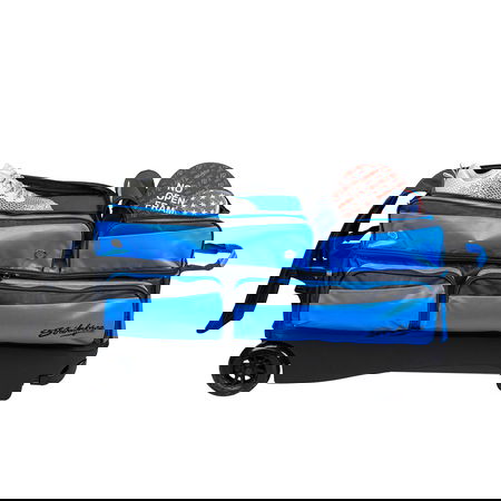 KR Strikeforce Konvoy Triple Roller Black/Caribbean Blue Alt Image