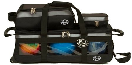 Linds Triple Tote Plus Roller Black/Silver Main Image