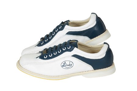Linds Mens CPS Blue/White Right Hand Wide Width Main Image