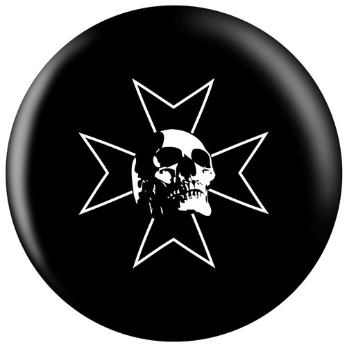 OnTheBallBowling Skull Iron Cross Main Image