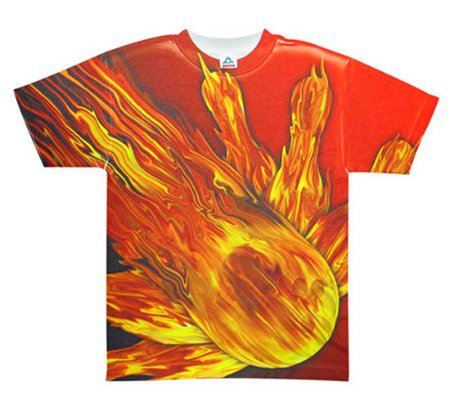 Bowling Flame T-Shirt Main Image