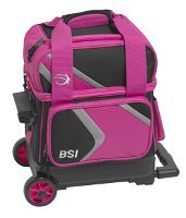 BSI Dash Single Roller Black/Pink Bowling Bags