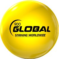 900Global Honey Badger Yellow Poly Bowling Balls