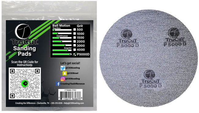 CtD TruCut 5000 Grit Sanding Pad MAIN Image