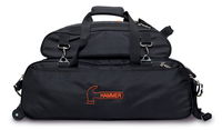 Hammer Premium Slim Triple Tote With Pouch Black
