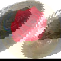 KR Strikeforce Clear Red Rose Ball MAIN Image