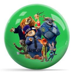 KR Strikeforce Disney Zootopia's - Zootropolis Bowling Balls
