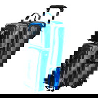 Black/Caribbean Blue