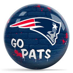 KR Strikeforce NFL Graffiti New England Patriots Ball Bowling Balls