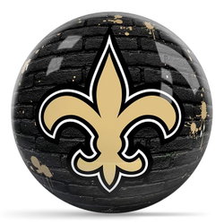 KR Strikeforce NFL Graffiti New Orleans Saints Ball Bowling Balls