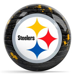 KR Strikeforce NFL Graffiti Pittsburgh Steelers Ball Bowling Balls