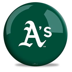 OnTheBallBowling MLB Athletics Bowling Balls
