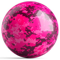 OnTheBallBowling Pink Camouflage Bowling Balls