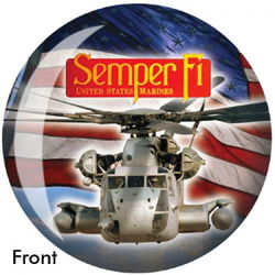 OnTheBallBowling U.S. Military Marines Bowling Balls