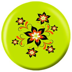 OnTheBallBowling Valentina Georgieva Design Flowers Bowling Balls