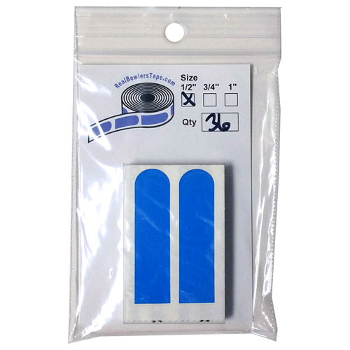 Real Bowlers Tape 1/2" Blue 36ct MAIN Image - Main Image