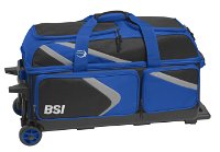 BSI Dash Triple Roller Blue Bowling Bags