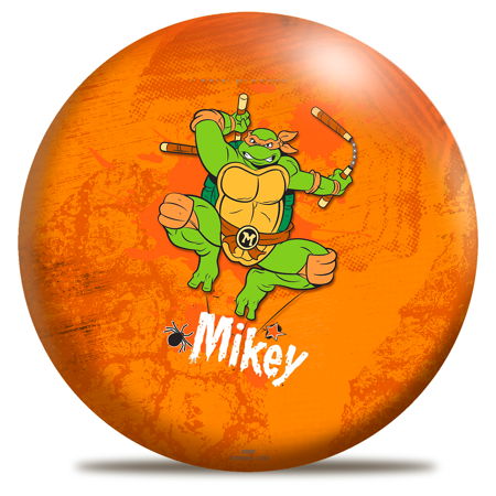 OnTheBallBowling TMNT Michelangelo Ball Main Image