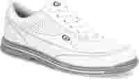 Dexter Mens Turbo Pro White/Grey-ALMOST NEW Bowling Shoes