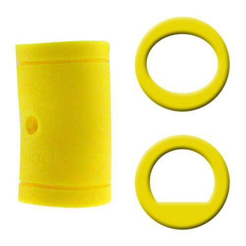 Turbo Grips Quad Classic Oval & Power Lift Combo Yellow MAIN Image - Main Image