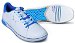Review the KR Strikeforce Womens Gem White/Blue Wide Width-ALMOST NEW