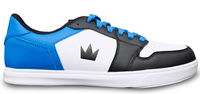 Brunswick Mens Fanatic Black/Blue Bowling Shoes