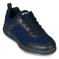 KR Strikeforce Mens Flyer Mesh Lite Black/Royal Wide Width Bowling Shoes