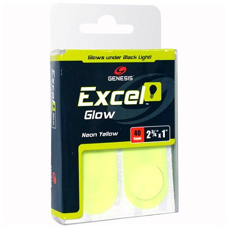 Genesis Excel Glow Performance Tape Neon Yellow 40ct Main Image