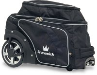 Brunswick Charger Double Roller Black Bowling Bags