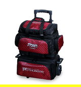 Customer Favorite Bags: Storm Rolling Thunder 4 Ball Roller Black/Checkered Red