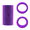 Trending Product : Turbo Grips Quad Soft Power Lift/Oval Mesh Insert Purple