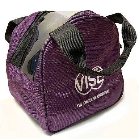 Vise Clear Top Purple Add-On Bag Main Image