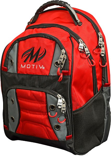 Motiv Intrepid Backpack Fire Red Alt Image