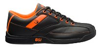 BSI #582 Mens Black/Orange Bowling Shoes