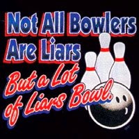 Not All Bowlers Are Liars Towel Main Image