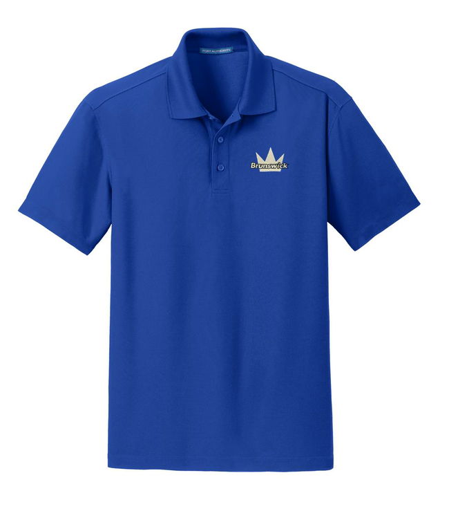 Brunswick Mens Dry Zone Grid Polo Royal MAIN Image - Main Image