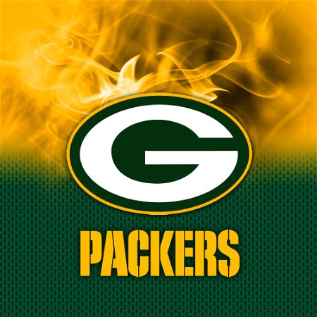 KR Strikeforce NFL on Fire Towel Green Bay Packers Main Image