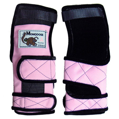 Mongoose Lifter Wrist Support Pink LH MAIN Image - Main Image