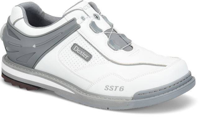 Dexter Mens SST 6 Hybrid BOA White/Grey Right Hand Wide Width MAIN Image - Main Image