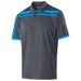 Review the Holloway Mens Charge Polo Carbon/Bright Blue