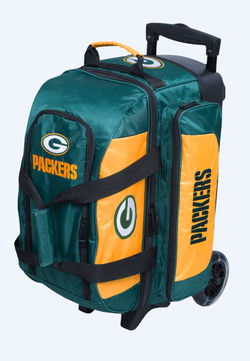 KR Strikeforce NFL Double Roller Green Bay Packers Bowling Bags