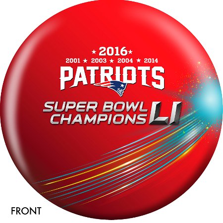 OnTheBallBowling 2017 Super Bowl 51 Champions Patriots Main Image