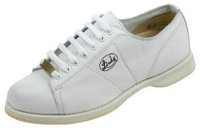 Linds Womens Classic White Right Hand Wide Width Bowling Shoes