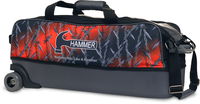 Hammer Dyesub Triple Tote Barbwire Bowling Bags