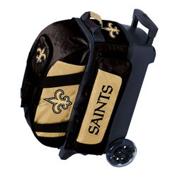 KR Strikeforce NFL Double Roller New Orleans Saints Bowling Bags