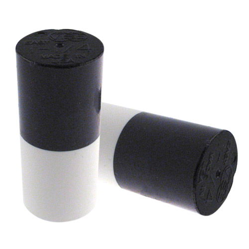 VISE "Easy" 100% Urethane Thumb Slug Black/White MAIN Image - Main Image
