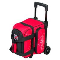 KR Strikeforce Hybrid Single Roller Red Bowling Bags