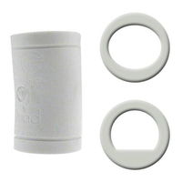 Turbo Grips Quad Classic Oval & Power Lift Combo White MAIN Image