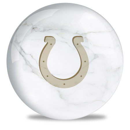 OnTheBallBowling NFL Indianapolis Colts Marble Ball Main Image